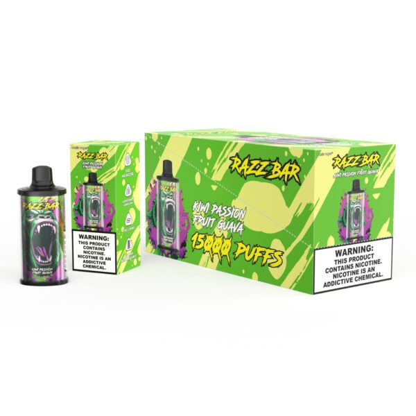 Kiwi Passion Fruit Guava - 15000 PUFF