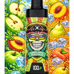 Green Apple Peach Pear Razzbar 40000 Puff